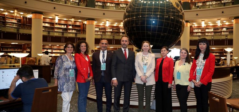 Avrupa'daki milli kütüphanelerin başkanları Ankara'da toplandı