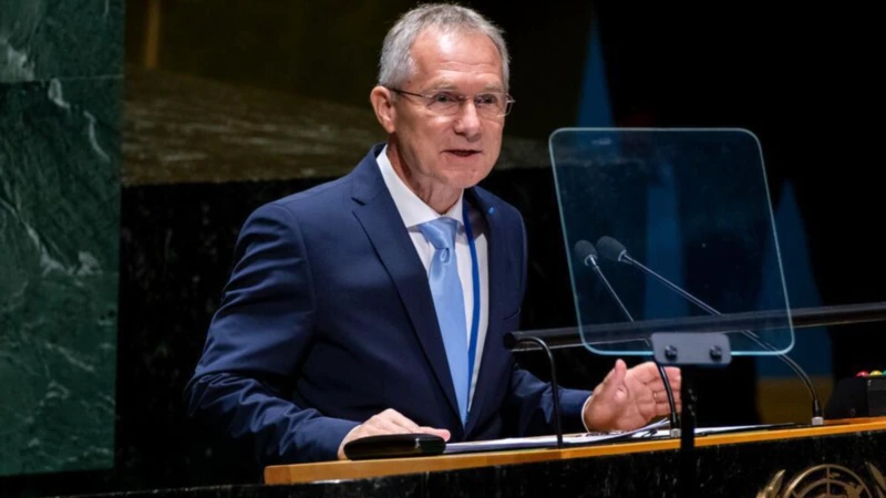BM Genel Kurul Başkanlığı’na Csaba Körösi Seçildi