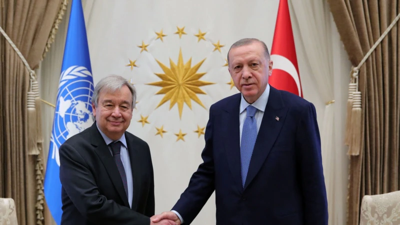 Erdoğan Guterres’le Telefonla Görüştü