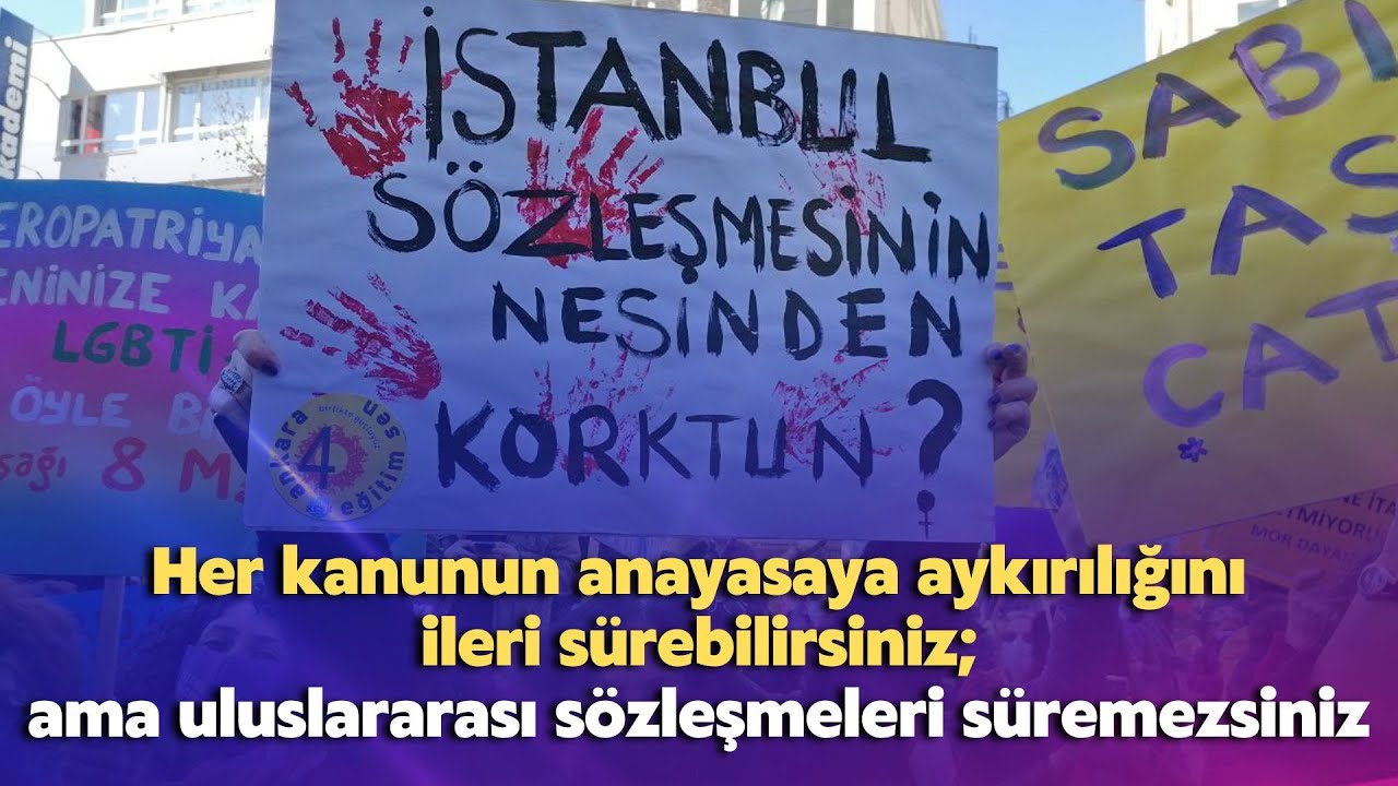 Her kanunun anayasaya aykırılığını ileri sürebilirsiniz