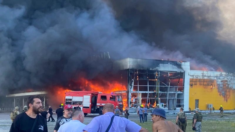 Kremençuk’ta Saldırının Ardından 36 Kişi Hala Kayıp