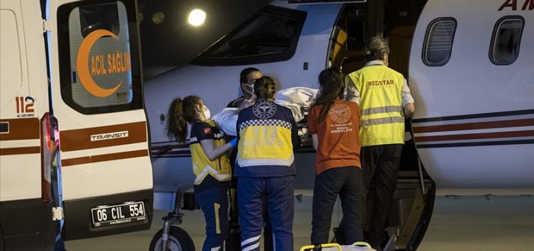 'Bitkisel hayata girdiği' öne sürülen gurbetçi ambulans uçakla Türkiye'ye getirildi