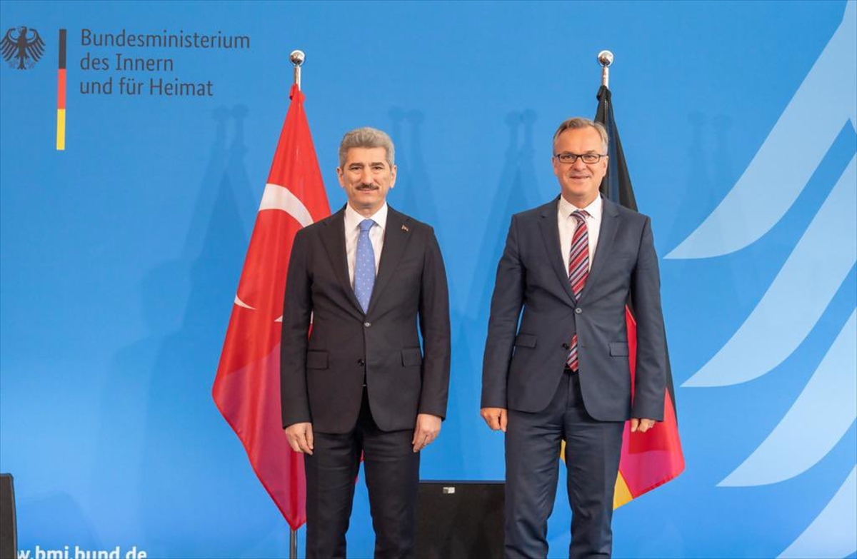 Türk-Alman 7’inci Güvenlik İşbirliği Mekanizma Toplantısı Berlin’de yapıldı