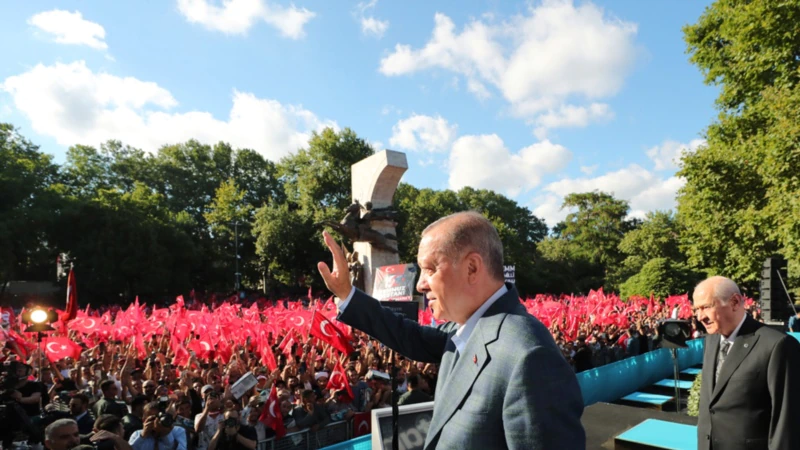 Erdoğan 15 Temmuz Töreninde Altılı Masa’yı Hedef Aldı