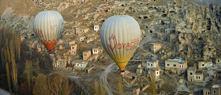 Kapadokya’nın giriş kapısı Soğanlı’da balon turizmi yeniden başladı