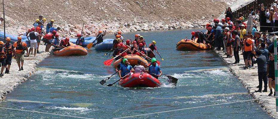 Uluslararası Rafting Türkiye Grand Prix'si Yozgat'ta başladı