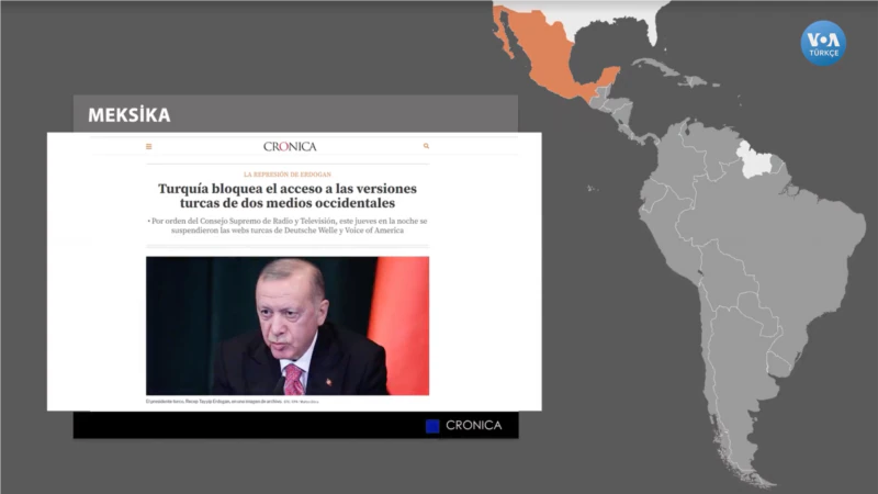 VOA Türkçe ve DW’ye Erişim Engeli Latin Amerika Basınında