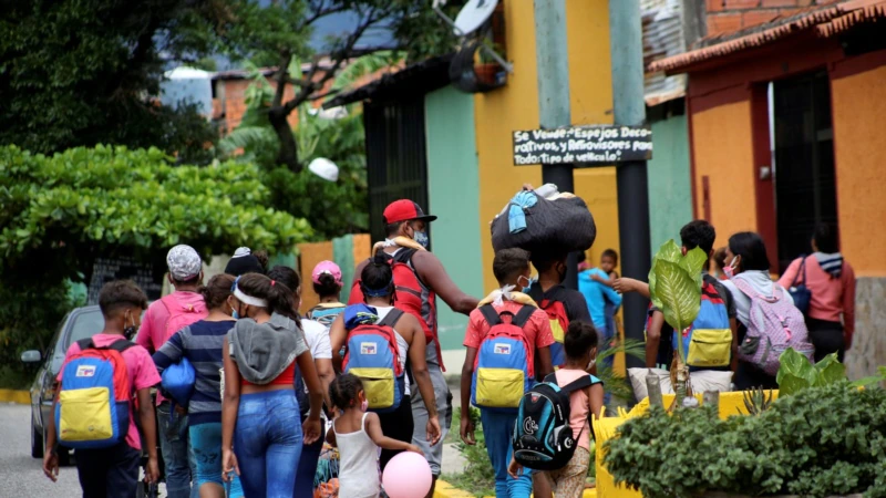 Venezuela’yı Tek Başına Terkeden Çocuk Sayısı Artıyor