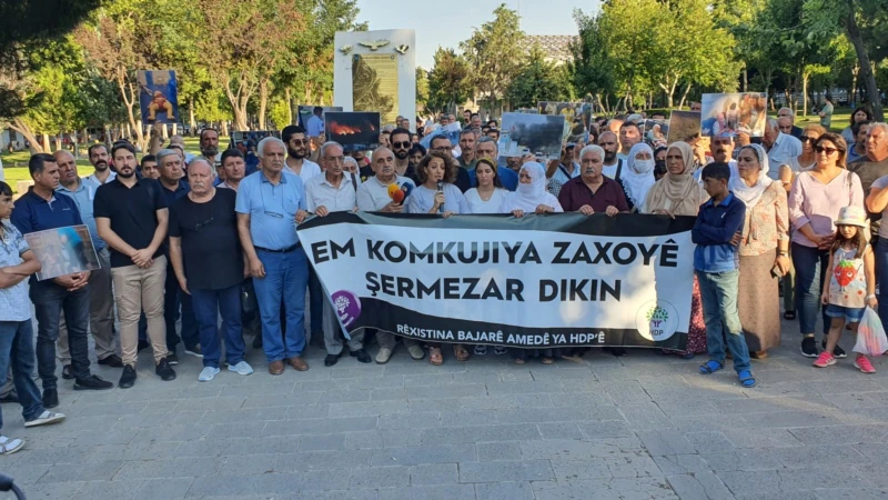 Zaho Protestosuna ‘Devlet İtham Ediliyor’ Engeli