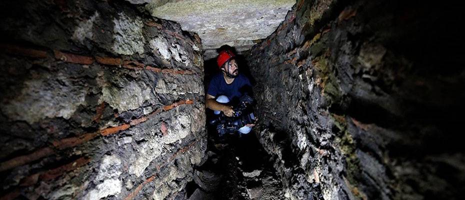 Ayasofya’nın en büyük yer altı yapıları görüntülendi