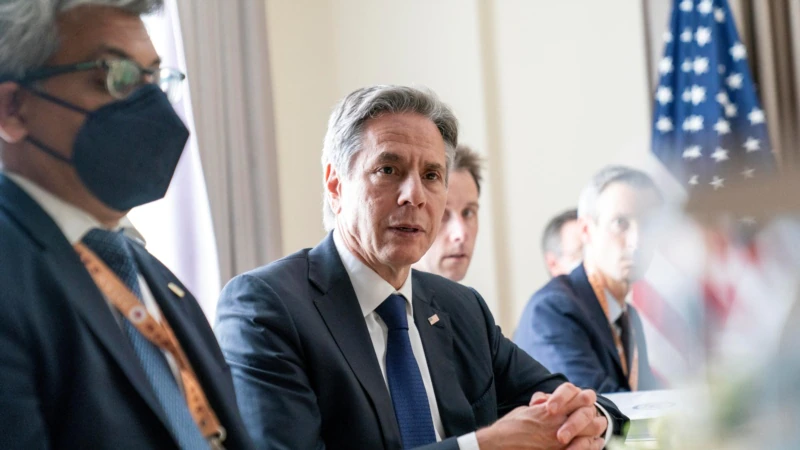 Blinken: "Çin'in Tatbikatları Gerginliği Tırmandırıyor"