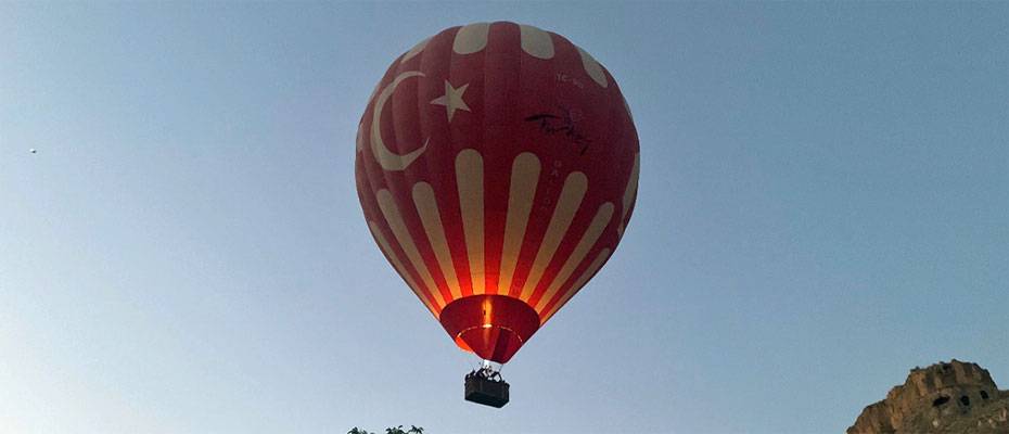 ‘Kayseri’nin Kapadokyası’ Soğanlı Vadisi’nde sıcak hava balonu uçuşları başladı