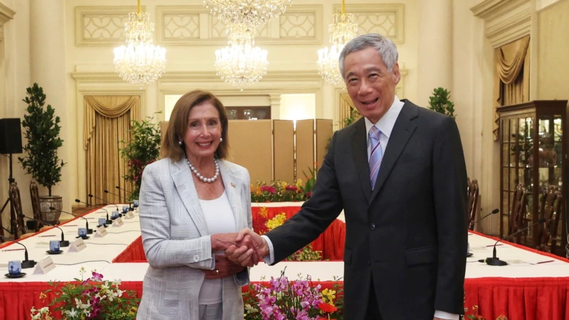 Pelosi’nin Asya Ziyaretinde İlk Durağı Singapur