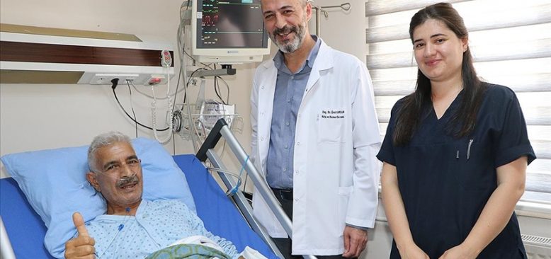 Türk doktorların operasyonuyla sağlığına kavuştu