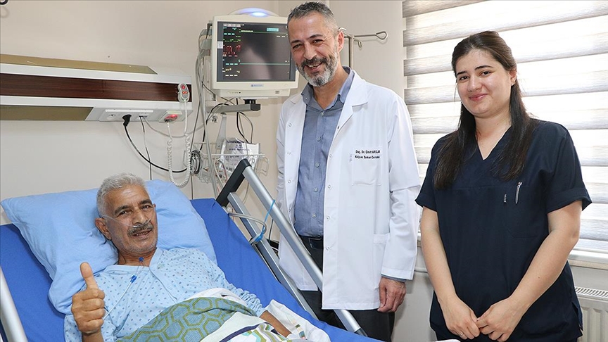 Türk doktorların operasyonuyla sağlığına kavuştu