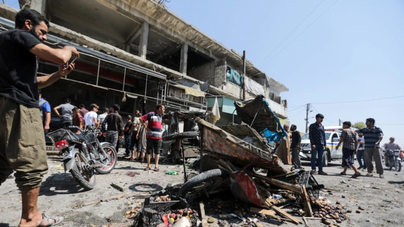 “Suriye’de Roket Saldırısında En Az Dokuz Kişi Öldü”