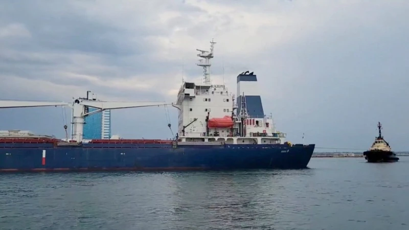 Ukrayna’dan Çıkan Gemi İstanbul’da Demirleyecek