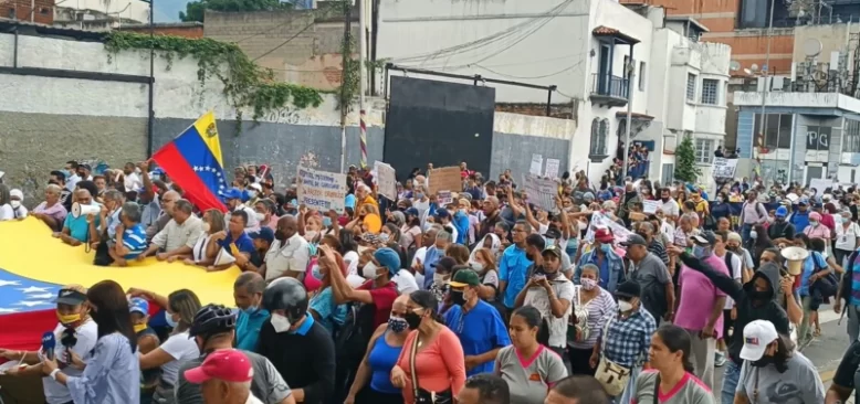 Venezuela’da Kamu Emekçileri Sokağa Çıktı