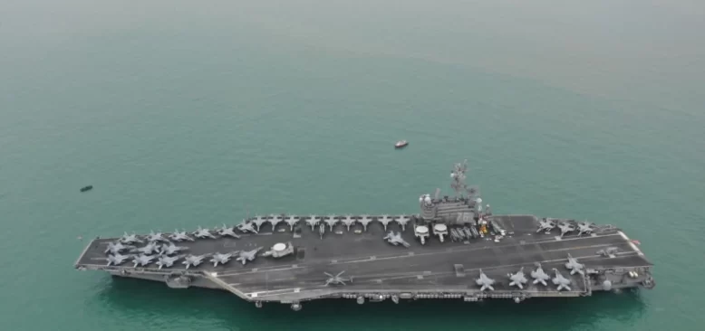 ABD Uçak Gemisi Tatbikat İçin Güney Kore'ye Gidiyor