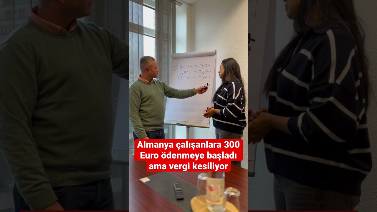 Almanya çalışanlara 300 Euro ödenmeye başladı ama vergi kesiliyor