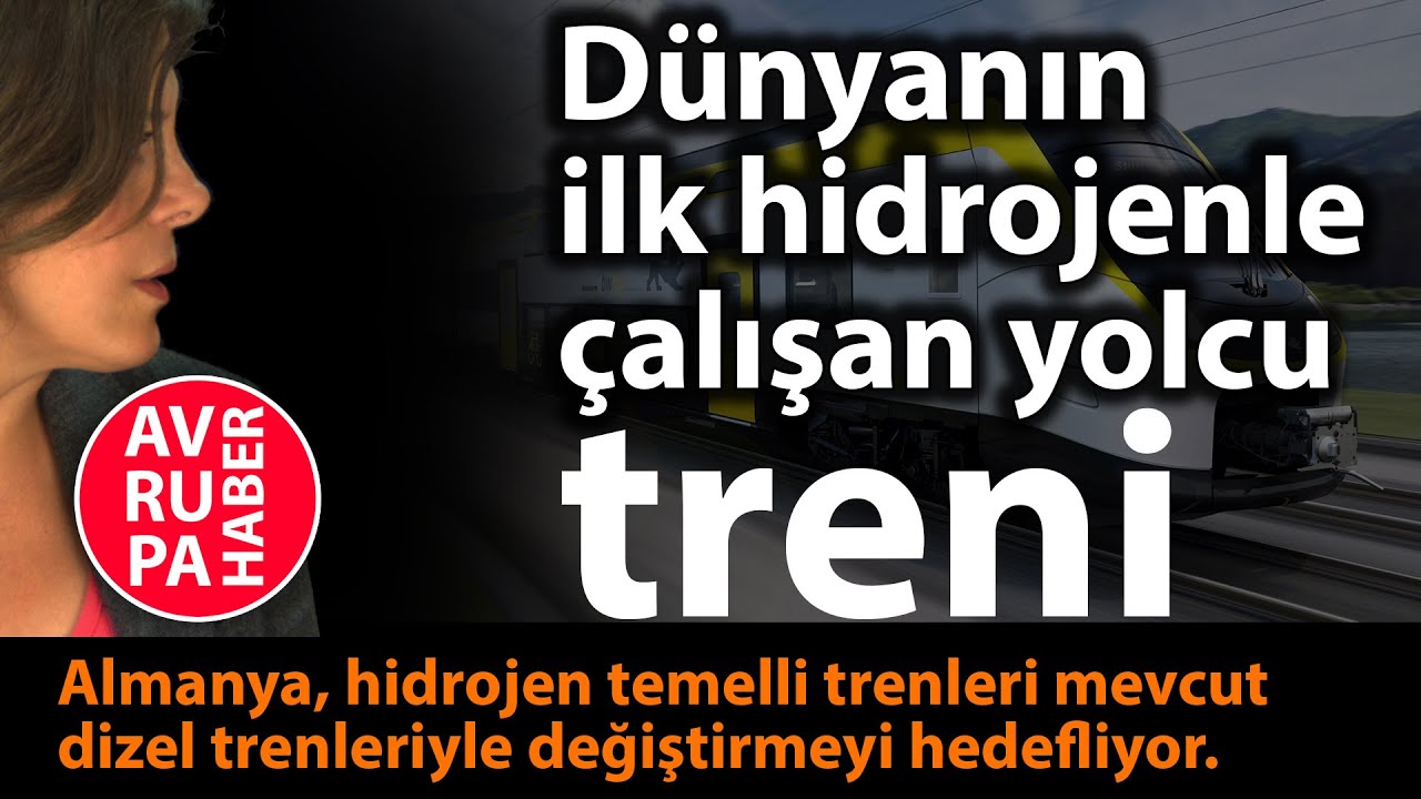 Dünyanın ilk hidrojenle çalışan yolcu treni