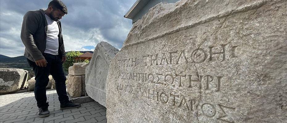 Hadrianaupolis’te ‘Asklepios’ varlığına işaret eden 1800 yıllık yazıt bulundu