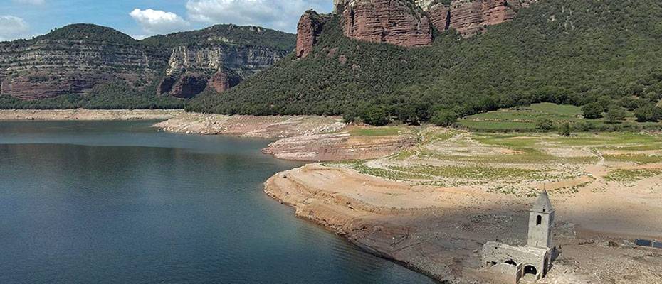 İspanya'da kuraklık antik yapıları gün yüzüne çıkartıyor