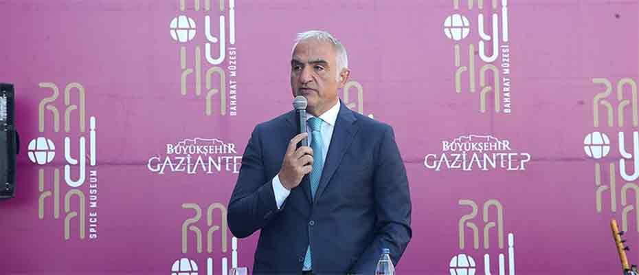 Kültür ve Turizm Bakanı Ersoy, Gaziantep’te Rayiha Baharat Müzesi’ni açtı