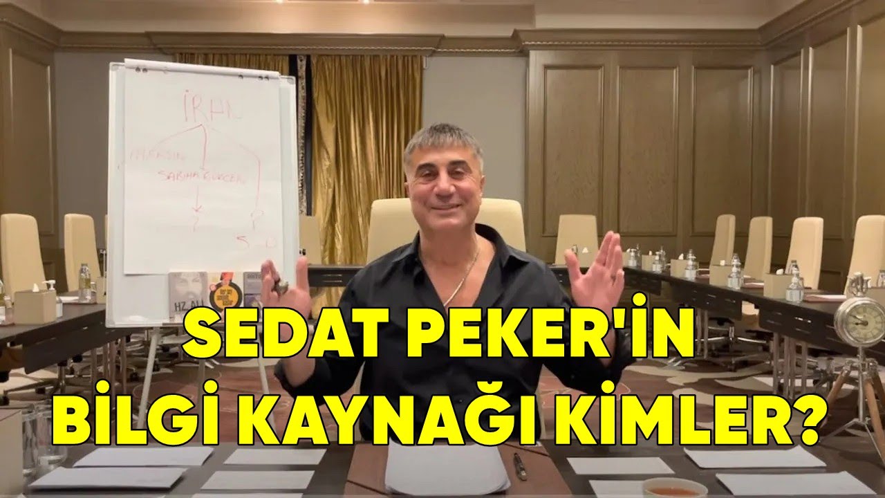 Sedat Peker onca bilgiye nereden alıyor?