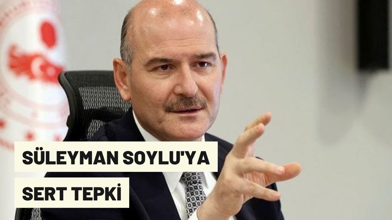 “Sen benim amirim değilsin Süleyman Soylu”