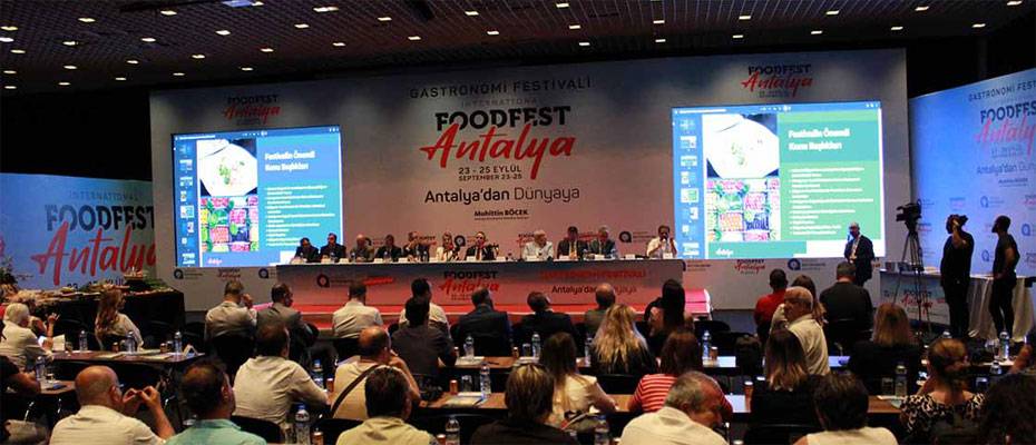 ‘Uluslararası Food Fest Antalya’ 23 Eylül’de başlayacak