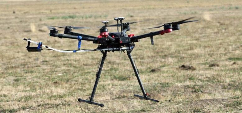 Malazgirt Savaş alanı drona entegre edilen 'manyetometre cihazı' ile tespit ediliyor