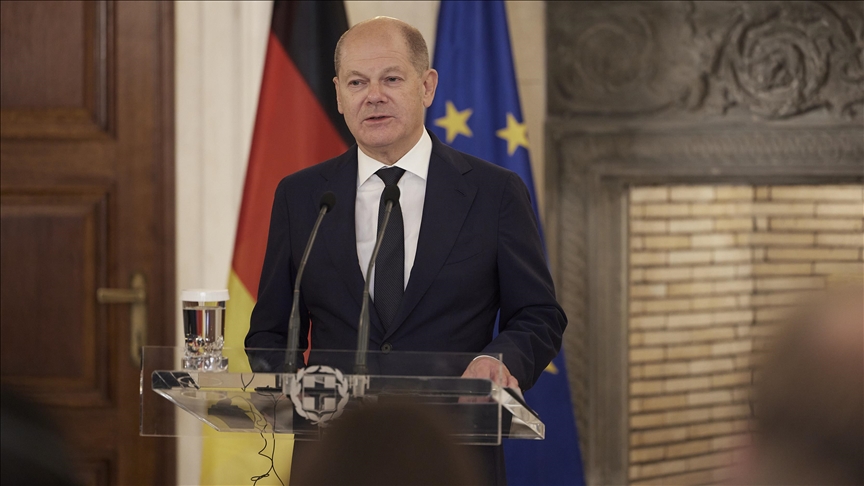 Scholz: Doğu Akdeniz’deki imkanlardan herkes faydalansın