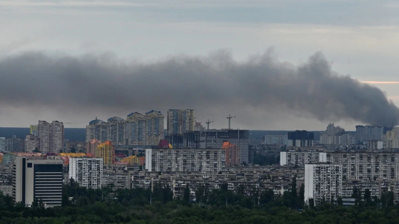 Kiev Çok Sayıda Patlamayla Sarsıldı