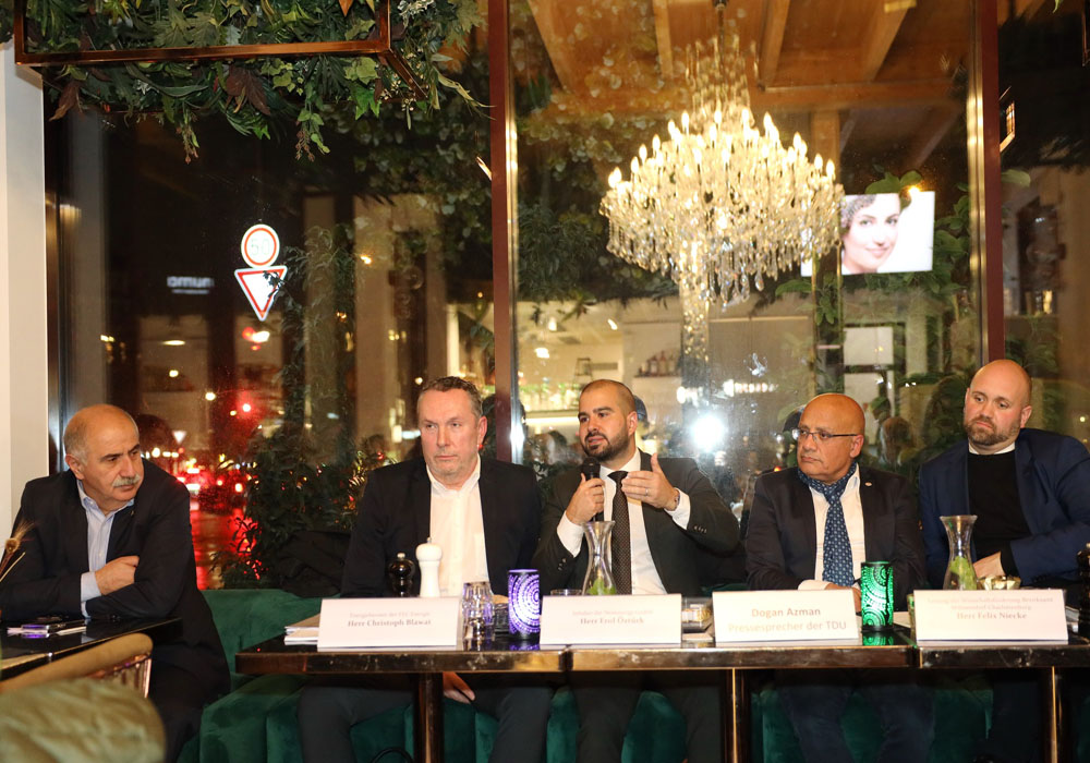 TDU, “Berlin Ekonomisi ve Enerji” sorunlarını masaya yatırdı