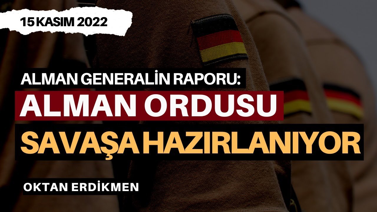 Alman ordusu hazırlanıyor