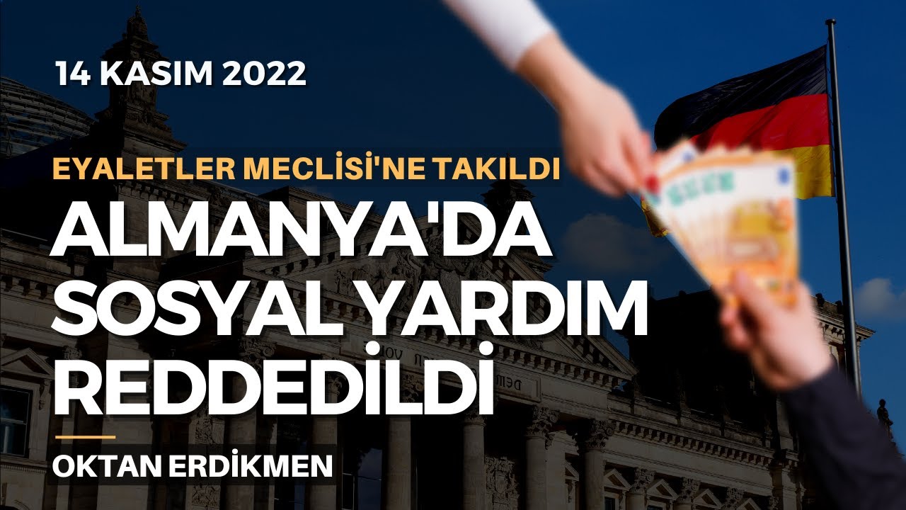 Almanya’da sosyal yardımda şok: Reddedildi