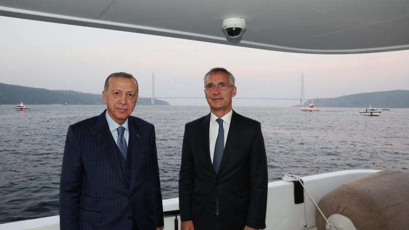  Erdoğan Stoltenberg ile Görüştü