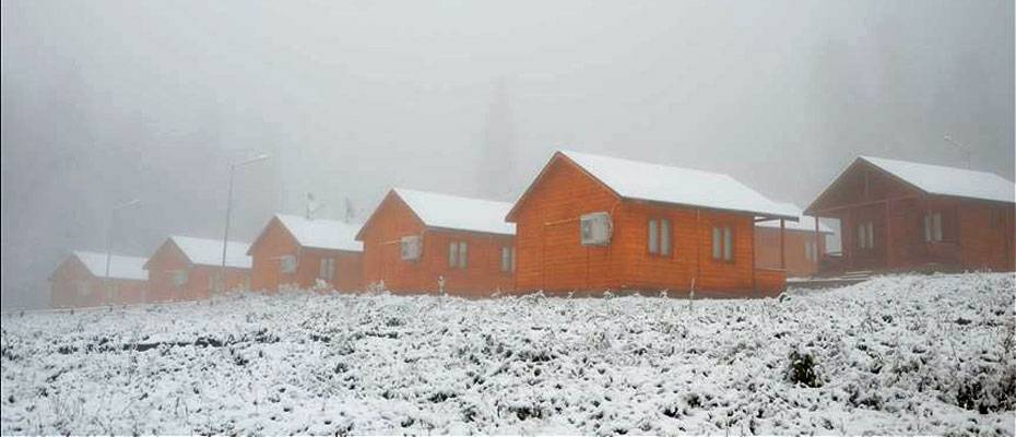 Küre Dağları’na sonbaharın renkleri hakim oldu