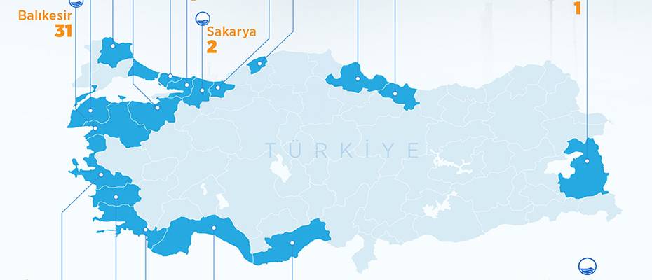 Türkiye mavi bayraklı plajda zirveye doğru ilerliyor