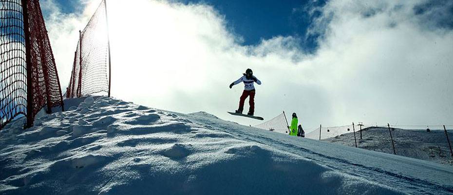 Turistlere kayak garantisi veren Palandöken, yarıyıl tatilini dolu geçirecek