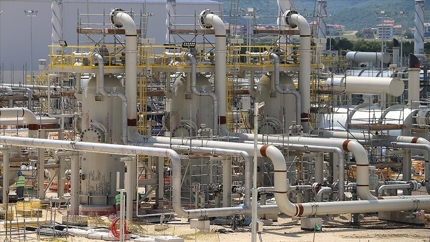 Almanya'da doğal gaz doluluk oranı yüzde 78,6 oldu