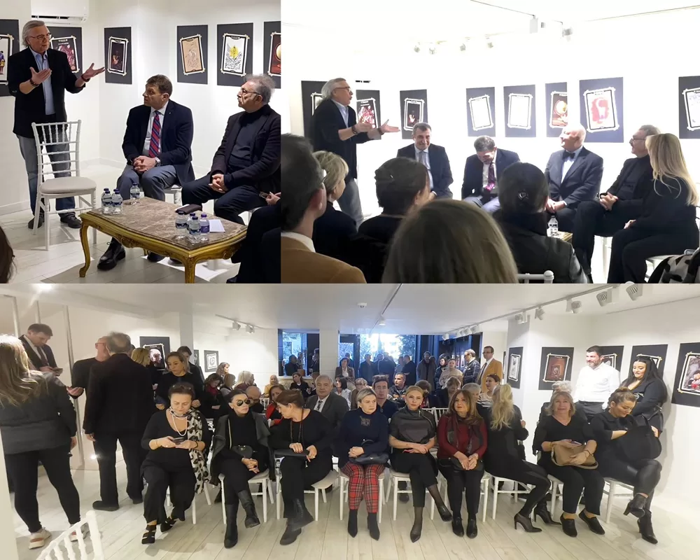 “Türkiye ile Dayanışma” Karikatür Sergisi İstanbul’da Açıldı