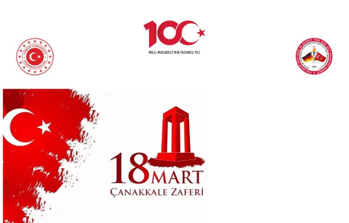 Stuttgart Başkonsolosluğu Çanakkale Zaferi ve Şehitler Anma Programı Düzenleniyor