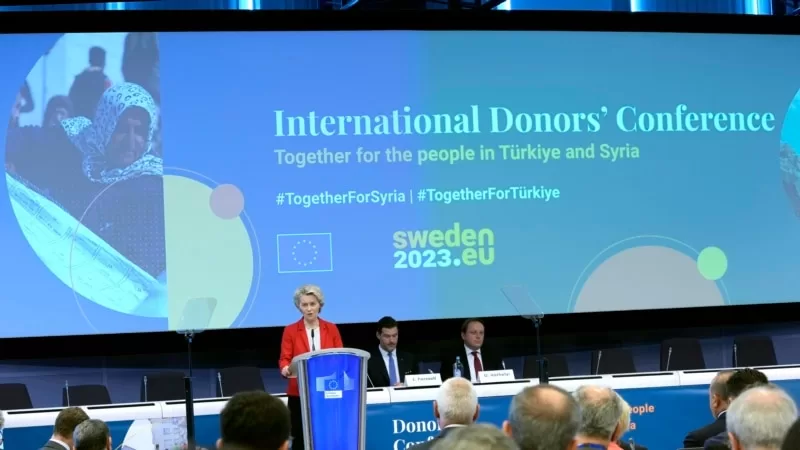 AB`den Türkiye ve Suriye İçin 7 Milyar Euro Yardımı Toplandı