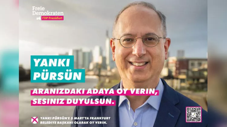 Frankfurt’taki başkanlık seçiminde Türkçe atak!