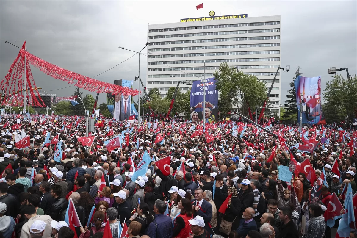 Millet İttifakı'nın Ankara mitingine yoğun ilgi