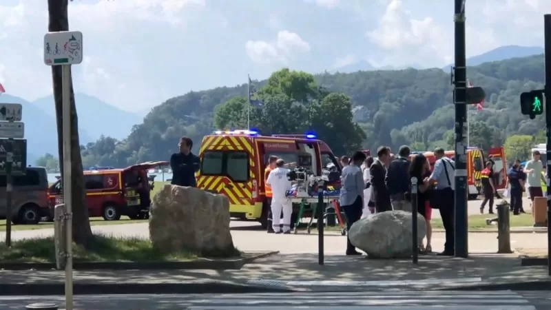 Fransa'da Suriyeli mülteciden bıçaklı saldırı: 4'ü çocuk 6 yaralı