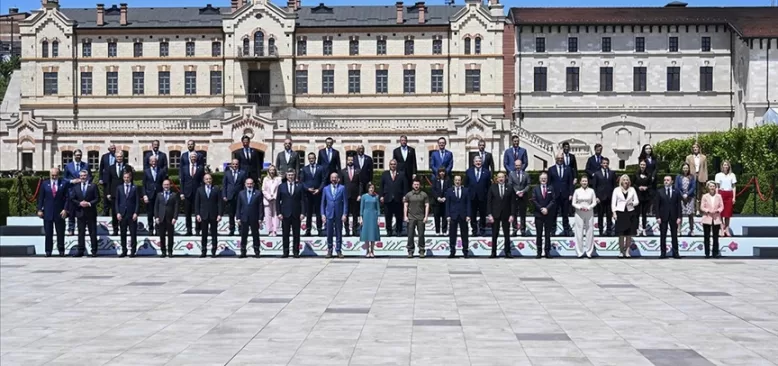 Avrupalı liderler Moldova'da toplandı