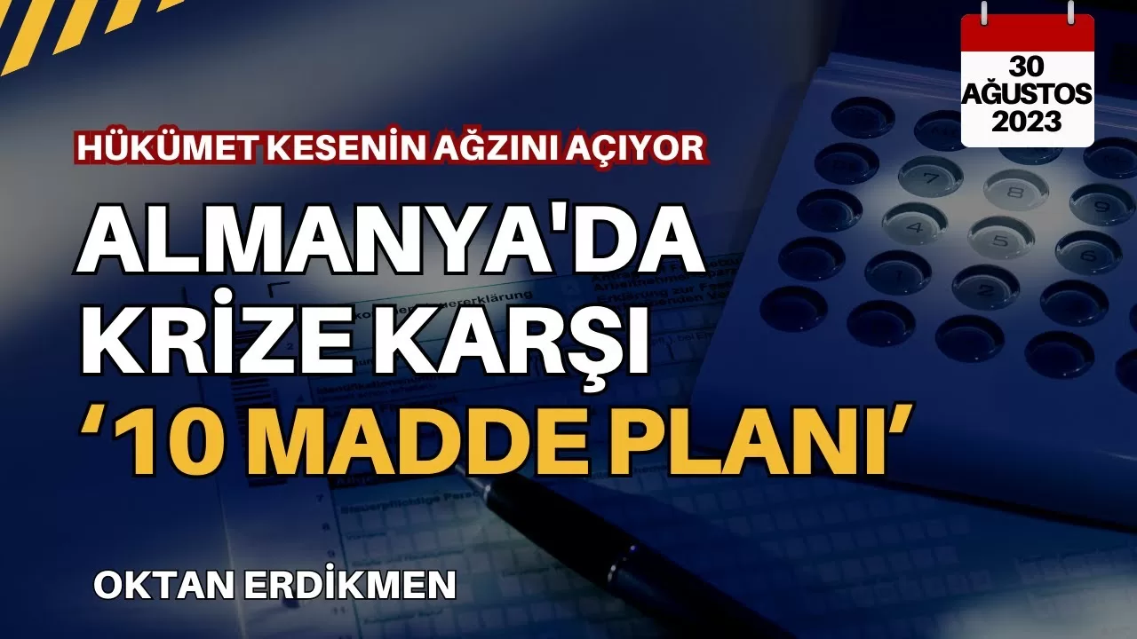 Almanya’da ekonomik krize karşı eylem planı